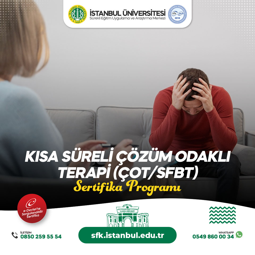 Kısa Süreli Çözüm Odaklı Terapi (ÇOT/SFBT) Eğitimi Sertifika Programı